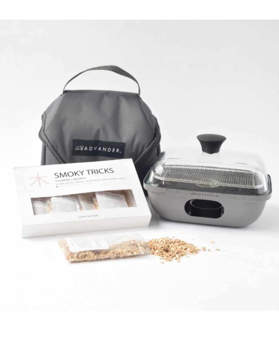 SMOKY MAGIC COMBO|ADVANDER 燻製セット – Tsuda Shokai SMOKY MAGIC COMBO|ADVANDER 燻製セット – Tsuda Shokai
