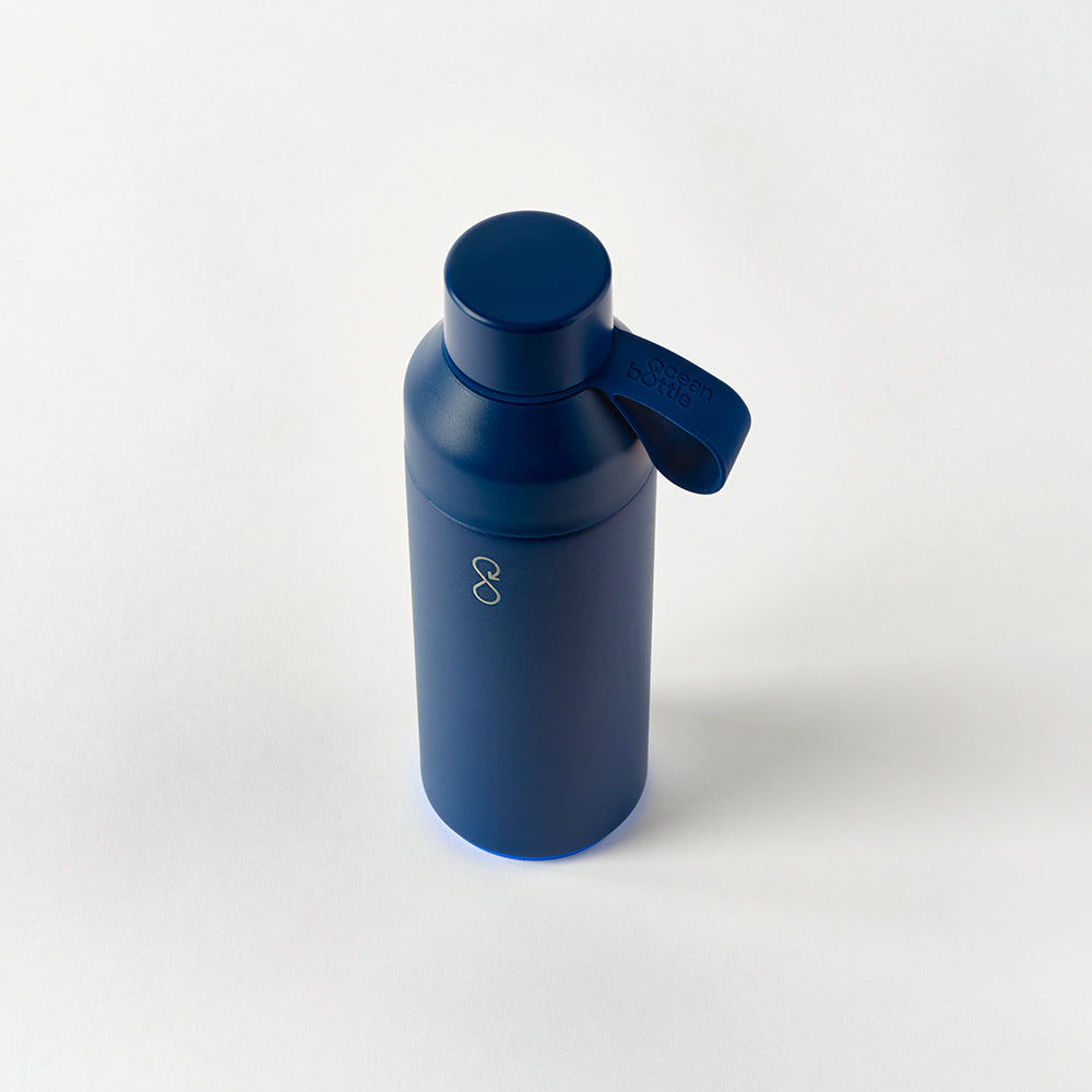 オーシャンボトル　食洗機使用可　Ocean Bottle 500ml OG500ml_ObsidianBlack_Front. 弁当箱・水筒