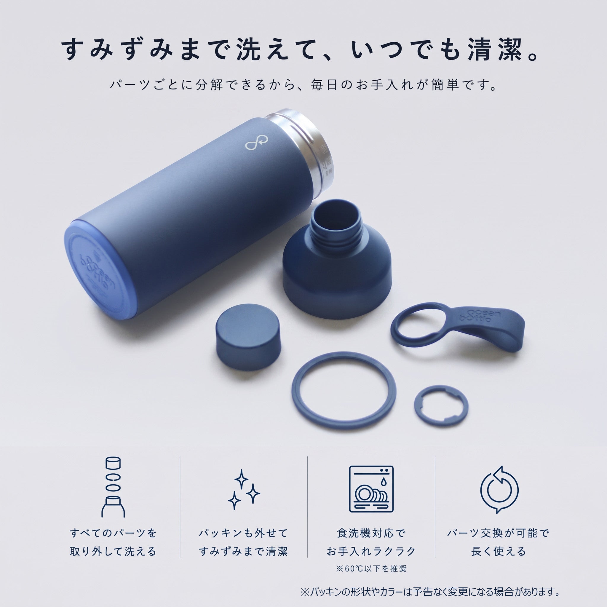 ORIGINAL 1L｜Ocean Bottle 大容量ウォーターボトル – Tsuda Shokai
