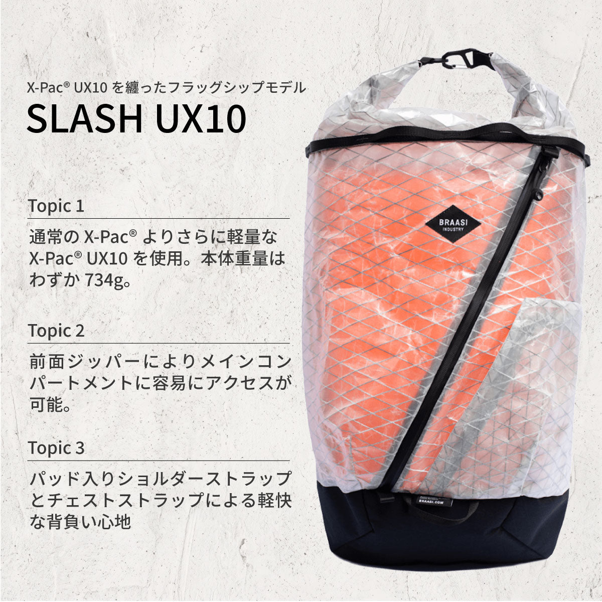 SLASH UX10　32L