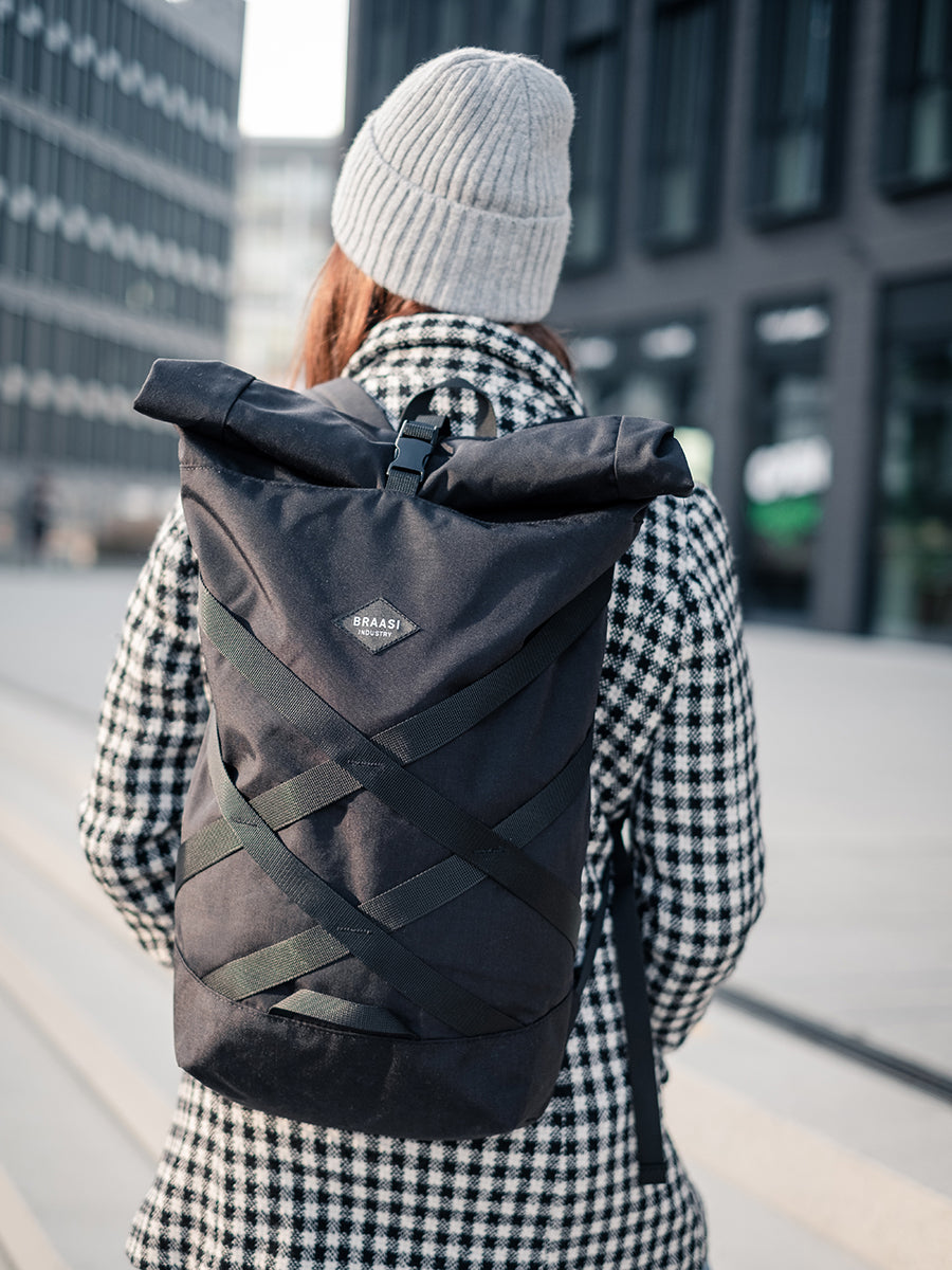 Henry｜BRAASI INDUSTRY Corduraロールトップバックパック – Tsuda Shokai