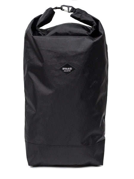 美品】ILE ロールトップ バックパック X-Pac ブラック Rolltop X-Pac 17.5L｜BRAASI INDUSTRY 軽量ロールトップバックパック